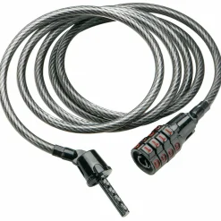 Kryptonite Fahrradzubehör|Fahrradschlösser-- Keeper 512 Combo Cable - Fahrradschloss Transparent