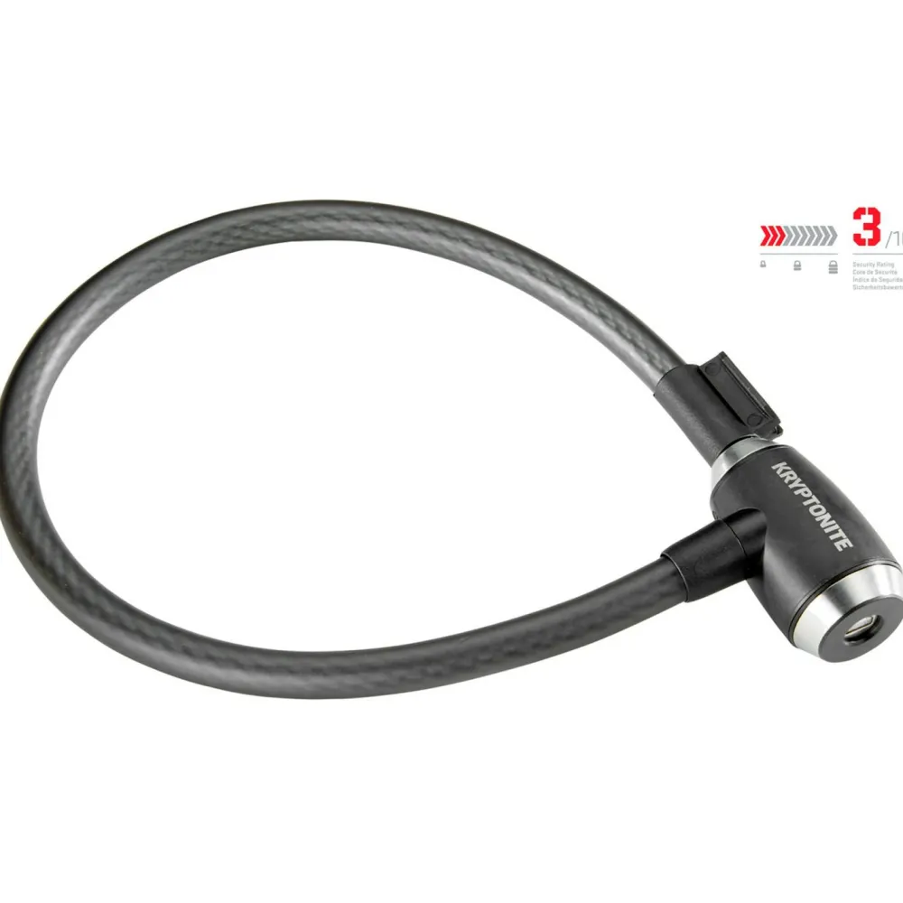 Kryptonite - KryptoFlex 1565 Key Cable - Fahrradschloss Black Sale