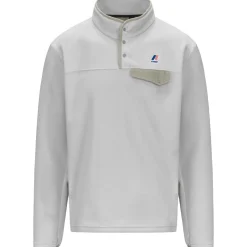 K-Way - Barnabe 4.0 Polar - Pullover Grey / Green Oak Discount