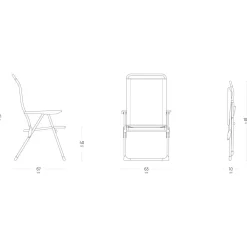 Lafuma Mobilier - Alu Cham Batyline Iso - Campingstuhl New