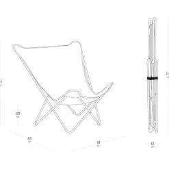 Lafuma Mobilier - Pop Up XL Airlon + - Campingstuhl