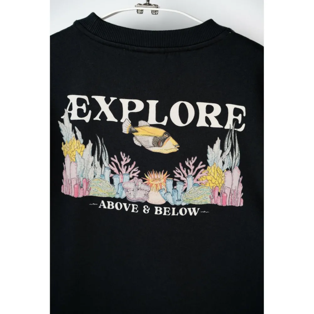 LAKOR - Underwater Garden Crewneck - Pullover Moonless Night Hot