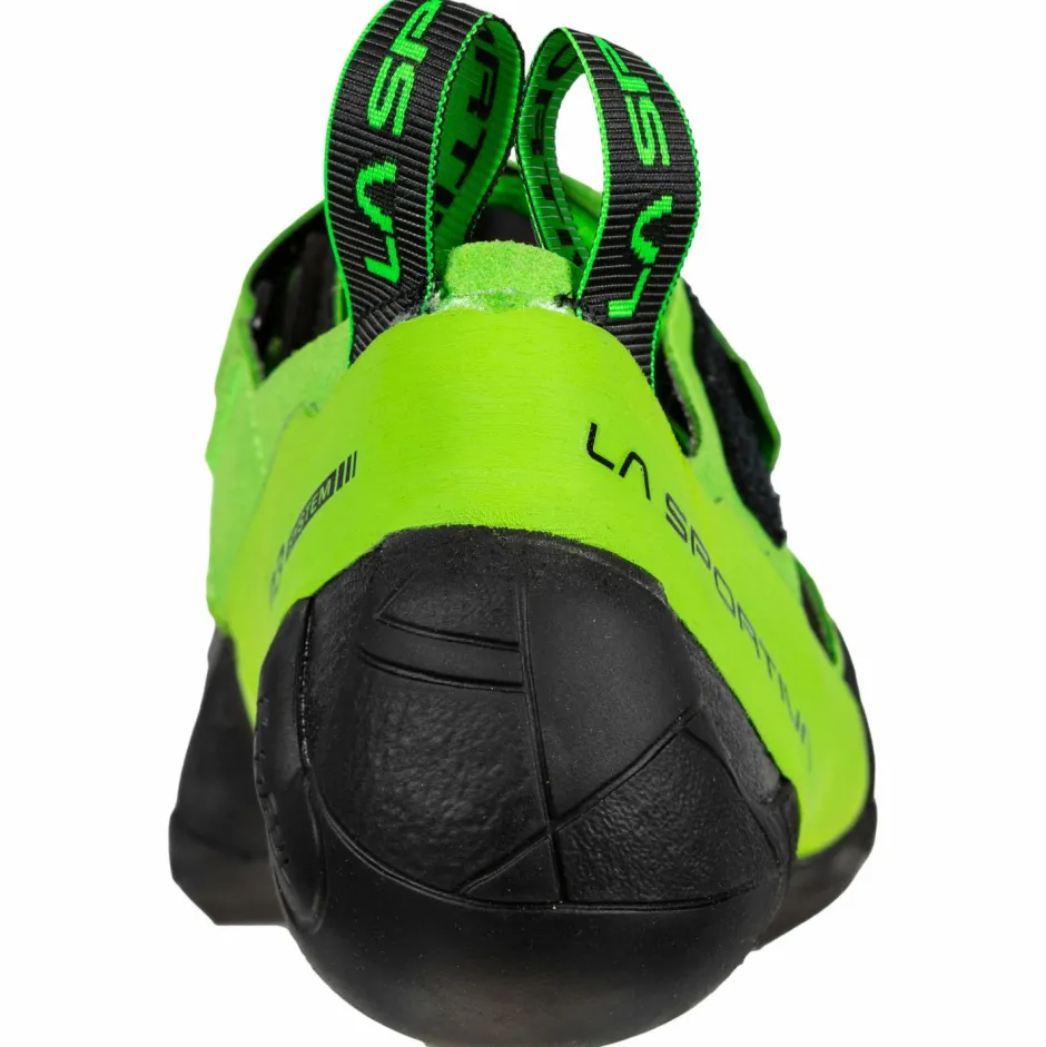 La Sportiva Kletterschuhe|Klettschuhe-- Skwama Vegan - Kletterschuhe Black / Flash Green
