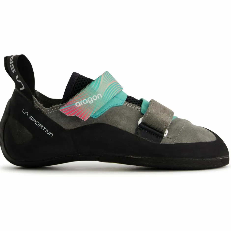 La Sportiva Kletterschuhe|Klettschuhe-- Women's Aragon - Kletterschuhe Clay / Hibiscus