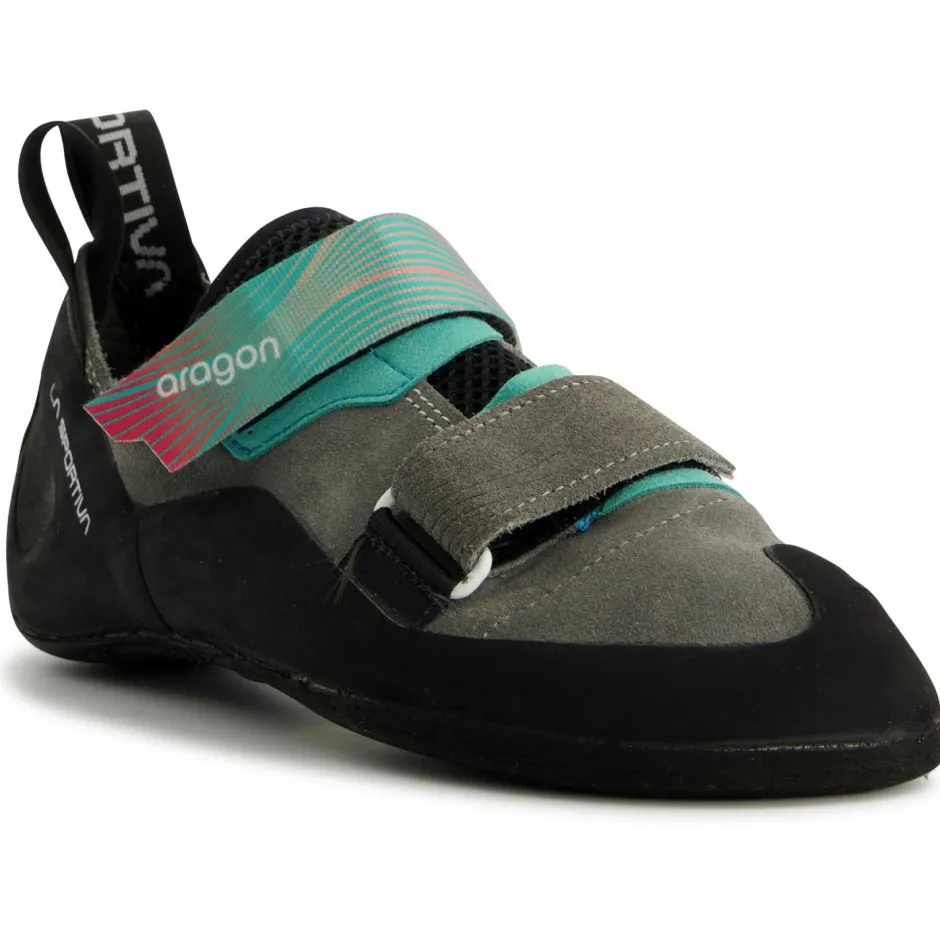 La Sportiva Kletterschuhe|Klettschuhe-- Women's Aragon - Kletterschuhe Clay / Hibiscus