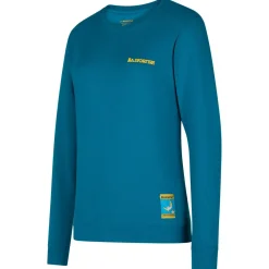 La Sportiva - Woen' Cibing On The oon weathirt - Puover