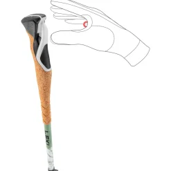 Leki - Cross Trail Carbon - Trailrunning Stöcke White / Envy / Black New
