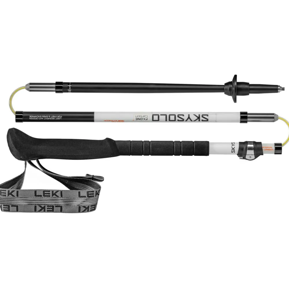 Leki - Skysolo FX.One Carbon - Trekkingstöcke White / Black / Orange Online