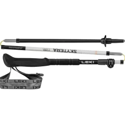 Leki Trekkingausrüstung|Trekkingstöcke-- Skytera FX Carbon SL Compact - Trekkingstöcke White / Black / Orange