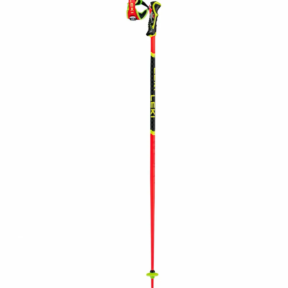 Leki - WCR SL 3D - Skistöcke Bright Red / Black / Neon Yellow