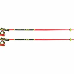 Leki - WCR SL 3D - Skistöcke Bright Red / Black / Neon Yellow