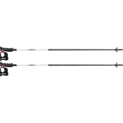 Leki - Women's Carbon 14 3D - Skistöcke Naturalcarbon / White / Gold Best