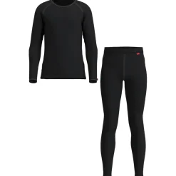 Kinder Lu00f6ffler Löffler - Kid's Set Long Transtex Warm - Kunstfaserunterwäsche