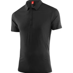 Lu00f6ffler Trekkingbekleidung|Shirts, Hemden & Longsleeves-Löffler - Poloshirt Merino-Tencel - Polo-Shirt