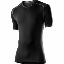 Lu00f6ffler Unterwäsche|Wanderbekleidung-Löffler - Shirt S/S Transtex Warm - T-Shirt Black