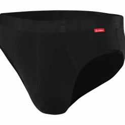 Lu00f6ffler Wanderbekleidung|Unterwäsche-Löffler - Slip Transtex Light - Kunstfaserunterwäsche Black