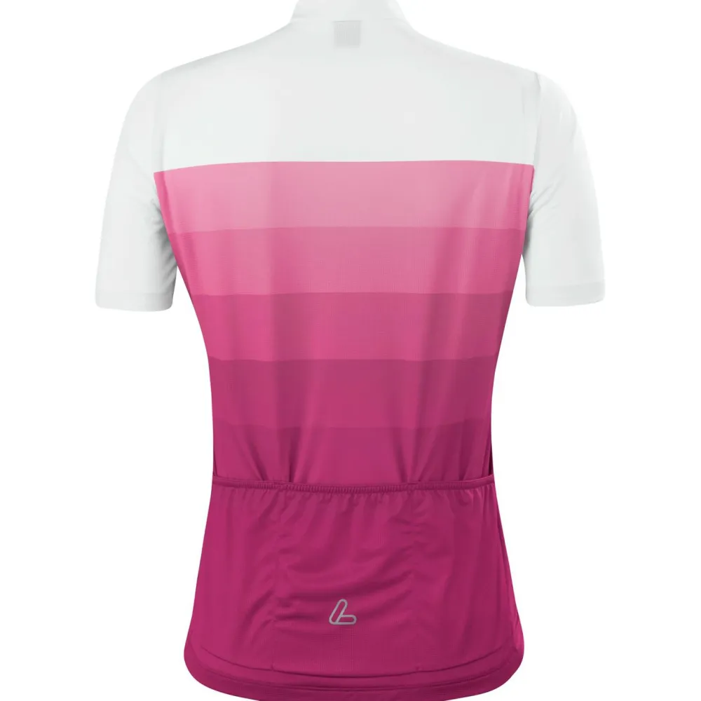 Lu00f6ffler Löffler - Women's Bike Jersey Half-Zip Rainbow Mid - Radtrikot Discount