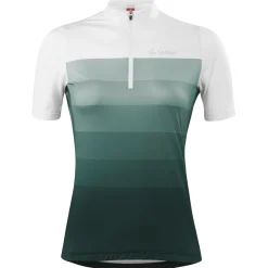 Lu00f6ffler Löffler - Women's Bike Jersey Half-Zip Rainbow Mid - Radtrikot Discount