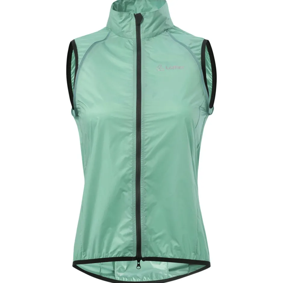 Lu00f6ffler Fahrradbekleidung|Fahrradjacken-Löffler - Women's Bike Zip-Off Jacket Windshell - Fahrradjacke