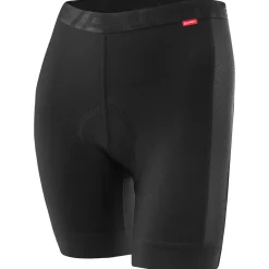 Lu00f6ffler Löffler - Women's Cycling Undershorts Elastic Mesh - Radunterhose Black Hot