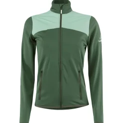 Lu00f6ffler Jacken|Wanderbekleidung-Löffler - Women's Midjacket Tour Tech-Stretch - Fleecejacke