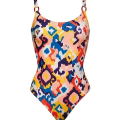 Lidea Bademode-- Women's Heart Beat Swimsuit - Badeanzug Colour Festival