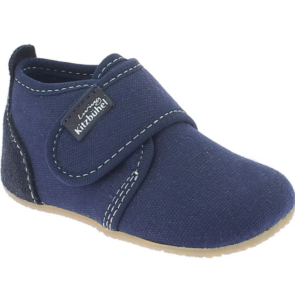 Kinder Living Kitzbu00fchel Living Kitzbühel - Baby's Klettschuh Unifarben - Hüttenschuhe