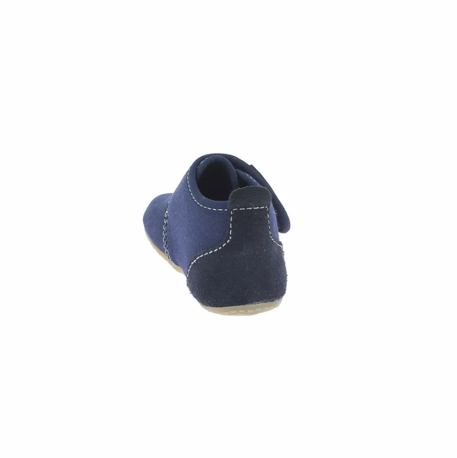Kinder Living Kitzbu00fchel Living Kitzbühel - Baby's Klettschuh Unifarben - Hüttenschuhe