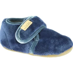 Living Kitzbu00fchel Living Kitzbühel - Baby's Klettschuh Samt Unifarben - Hüttenschuhe Online