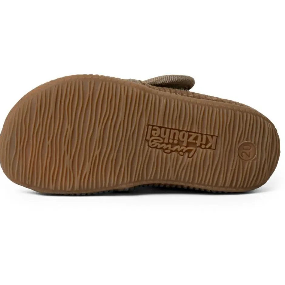 Living Kitzbu00fchel Hüttenschuhe-Living Kitzbühel - Kid's Cord Klettschuh - Hausschuhe