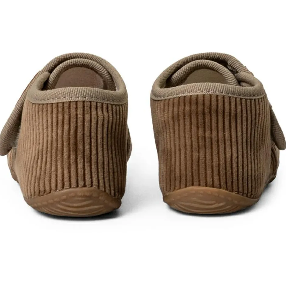 Living Kitzbu00fchel Hüttenschuhe-Living Kitzbühel - Kid's Cord Klettschuh - Hausschuhe