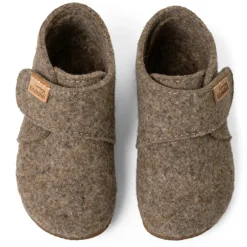 Living Kitzbu00fchel Hüttenschuhe-Living Kitzbühel - Kid's Franzi Filz Klettschuh - Hausschuhe