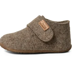 Living Kitzbu00fchel Hüttenschuhe-Living Kitzbühel - Kid's Franzi Filz Klettschuh - Hausschuhe