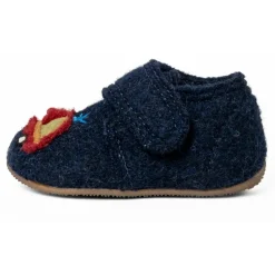 Kinder Living Kitzbu00fchel Living Kitzbühel - Kid's Fredi Feuerwehr Klettschuh - Hausschuhe