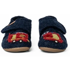 Kinder Living Kitzbu00fchel Living Kitzbühel - Kid's Fredi Feuerwehr Klettschuh - Hausschuhe