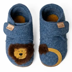 Living Kitzbu00fchel Living Kitzbühel - Kid's Lutz Löwe Klettschuh - Hausschuhe Hot