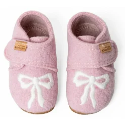 Kinder Living Kitzbu00fchel Living Kitzbühel - Kid's Mimi Masche Klettschuh - Hausschuhe