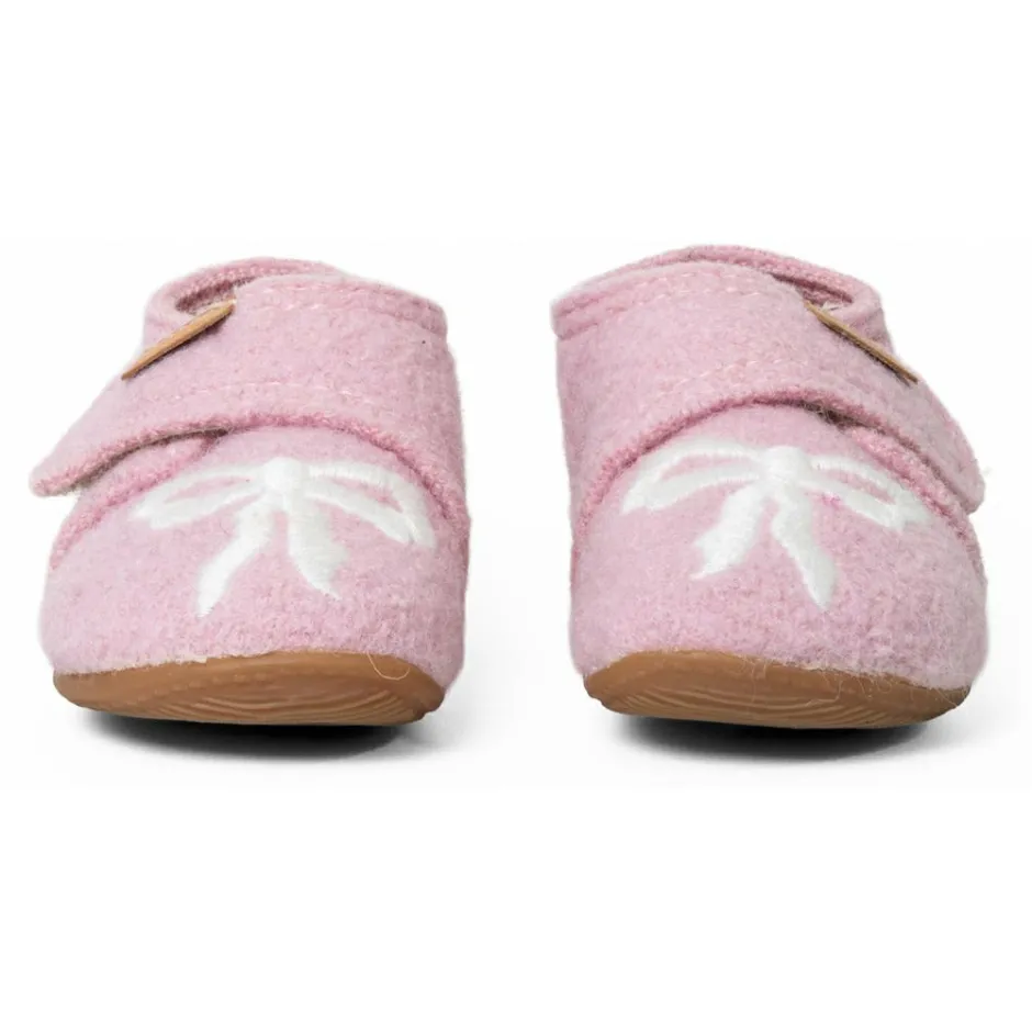 Kinder Living Kitzbu00fchel Living Kitzbühel - Kid's Mimi Masche Klettschuh - Hausschuhe