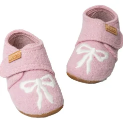 Kinder Living Kitzbu00fchel Living Kitzbühel - Kid's Mimi Masche Klettschuh - Hausschuhe
