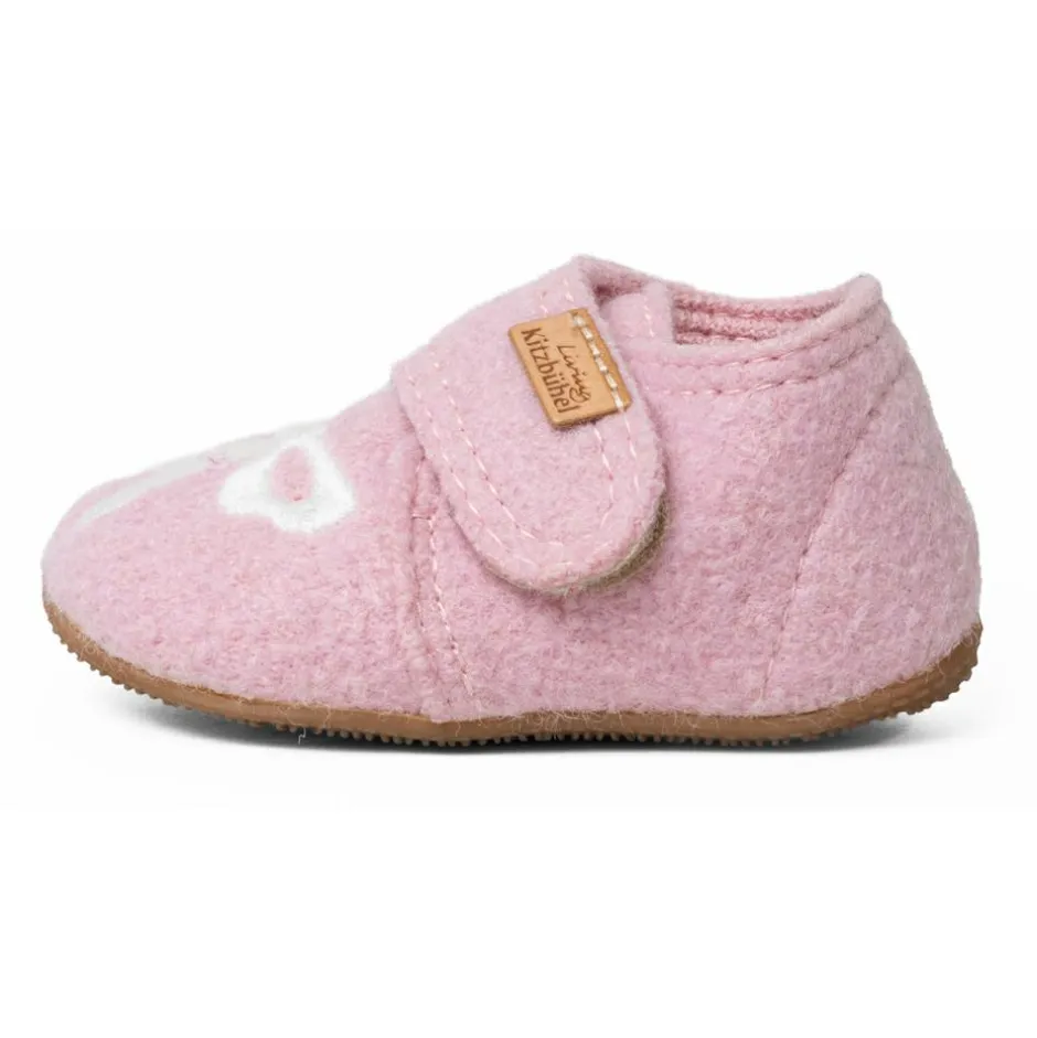 Kinder Living Kitzbu00fchel Living Kitzbühel - Kid's Mimi Masche Klettschuh - Hausschuhe