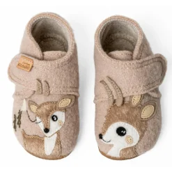 Living Kitzbühel - Kid's Rosi Rehkitz Klettschuh - Hausschuhe < Living Kitzbu00fchel Sale