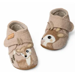 Living Kitzbühel - Kid's Rosi Rehkitz Klettschuh - Hausschuhe < Living Kitzbu00fchel Sale