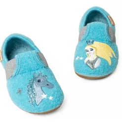 Kinder Living Kitzbu00fchel Living Kitzbühel - Kid's Schneeprinzessin Elastik-Slipper - Hausschuhe