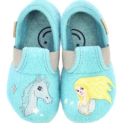Kinder Living Kitzbu00fchel Living Kitzbühel - Kid's Schneeprinzessin Elastik-Slipper - Hausschuhe