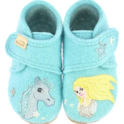Kinder Living Kitzbu00fchel Living Kitzbühel - Kid's Schneeprinzessin Klettschuh - Hausschuhe