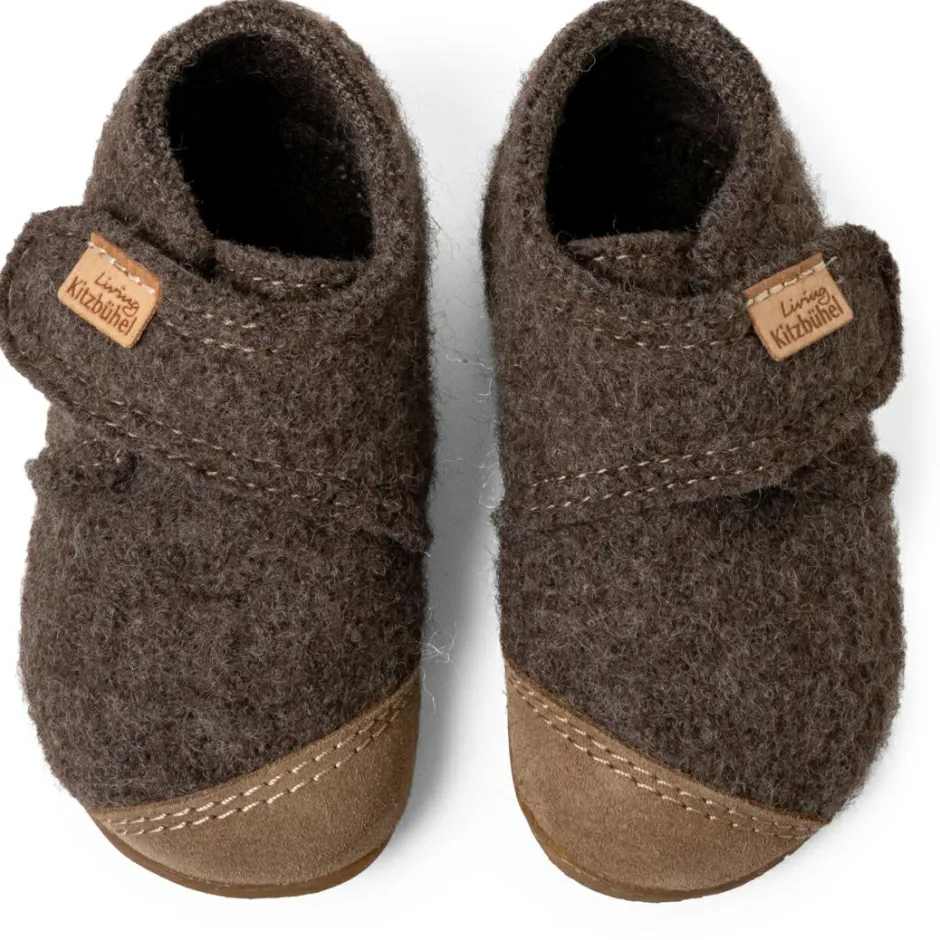 Living Kitzbu00fchel Hüttenschuhe-Living Kitzbühel - Kid's Willi Walk Klettschuh - Hausschuhe