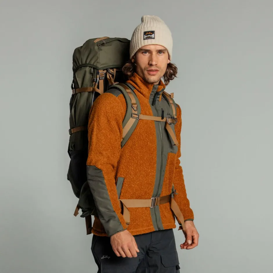 Lundhags Freizeitjacken|Wanderbekleidung-- Saruk Wool Pile Mid Full Zip - Fleecejacke