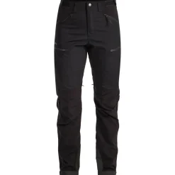 Lundhags Trekkingbekleidung|Wanderbekleidung-- Women's Makke High Waist Curved Pant - Trekkinghose Black