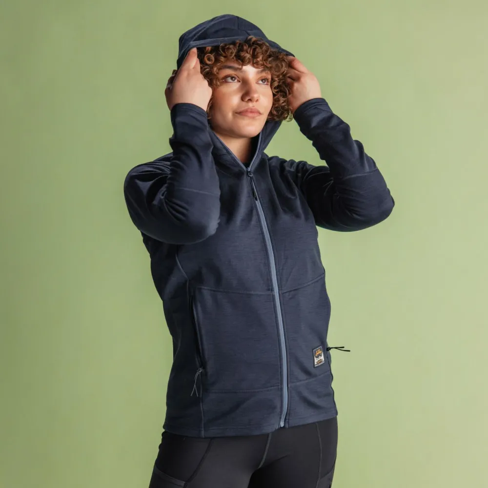 - Woen' Tived erino Hoodie - erinohoodie < Lundhags Clearance