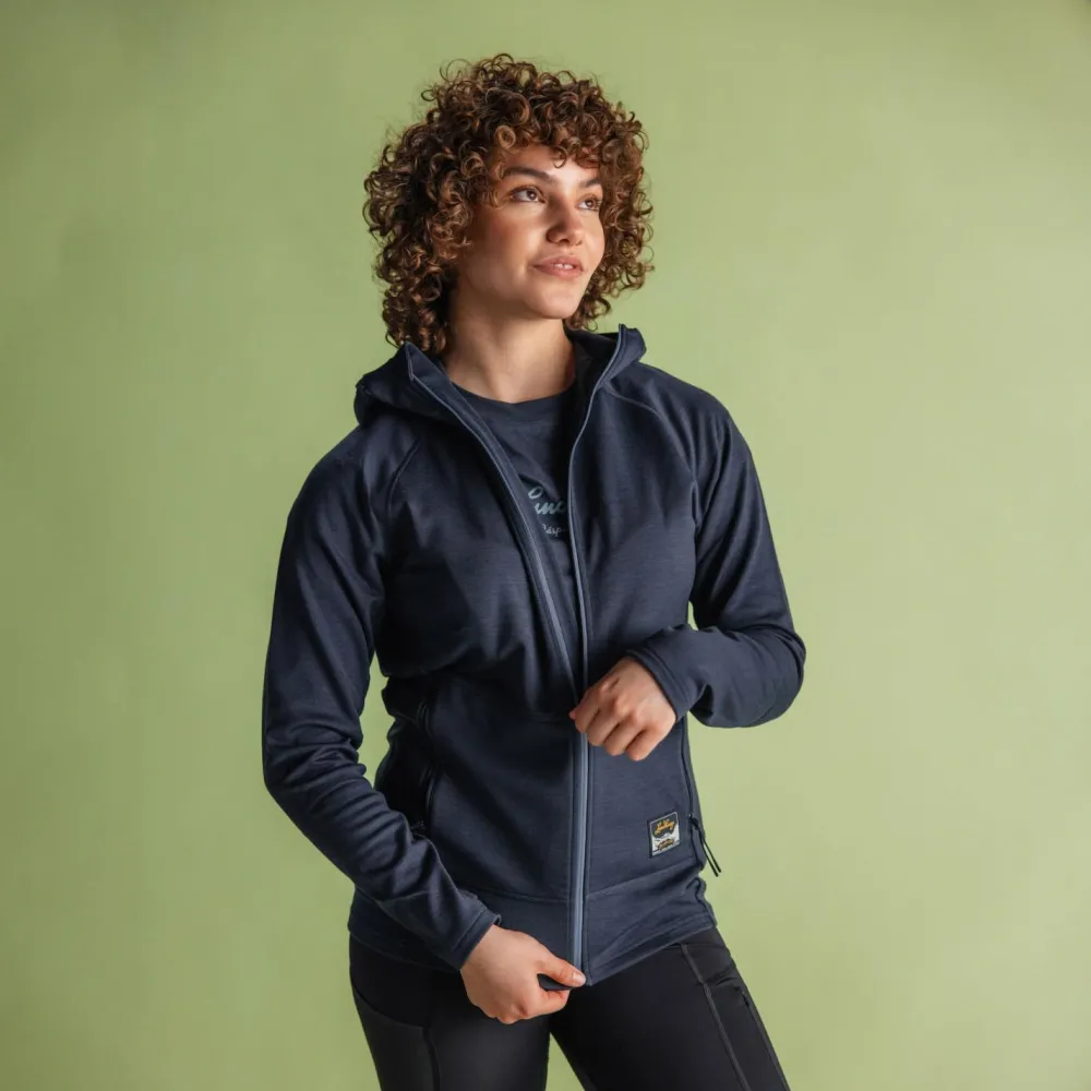 - Woen' Tived erino Hoodie - erinohoodie < Lundhags Clearance